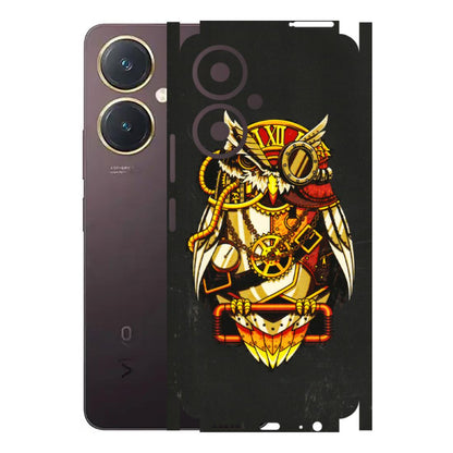 VIVO Y Series Phone Skins (All Models) - Classy Smart Owl - 3D Embossed Finish (L-144) Vivo Y27 4G