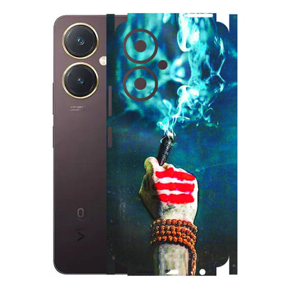 VIVO Y Series Phone Skins (All Models) - Mahadev Bhakt - 3D Embossed Finish (L-146) Vivo Y27 4G