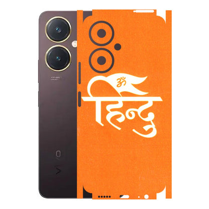 VIVO Y Series Phone Skins (All Models) - Hindu Kesari - 3D Embossed Finish (L-154) Vivo Y27 4G