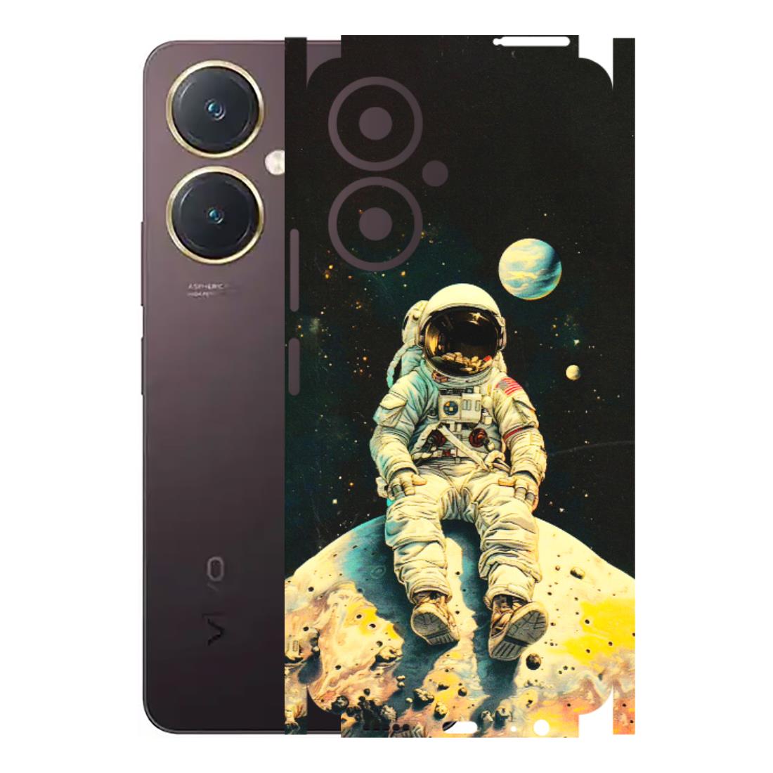 VIVO Y Series Phone Skins (All Models) - Astronaut in Space - 3D Embossed Finish (L-16) Vivo Y27 4G