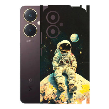 VIVO Y Series Phone Skins (All Models) - Astronaut in Space - 3D Embossed Finish (L-16) Vivo Y27 4G