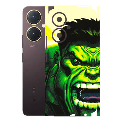 VIVO Y Series Phone Skins (All Models) - Hulk - 3D Embossed Finish (L-180) Vivo Y27 4G