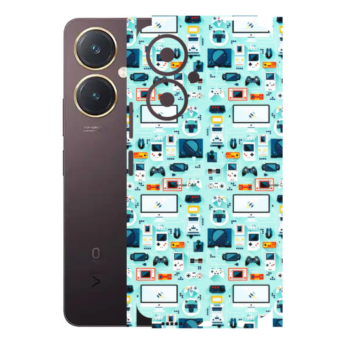 VIVO Y Series Phone Skins (All Models) - Gadgets Doodle - 3D Embossed Finish (L-184) Vivo Y27 4G