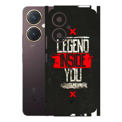 VIVO Y Series Phone Skins (All Models) - Legend Inside You - 3D Embossed Finish (L-186) Vivo Y27 4G