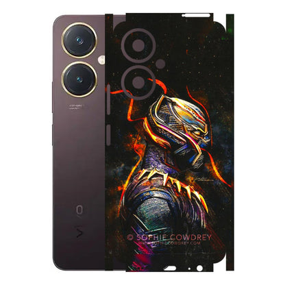 VIVO Y Series Phone Skins (All Models) - Black Panther - 3D Embossed Finish (L-190) Vivo Y27 4G