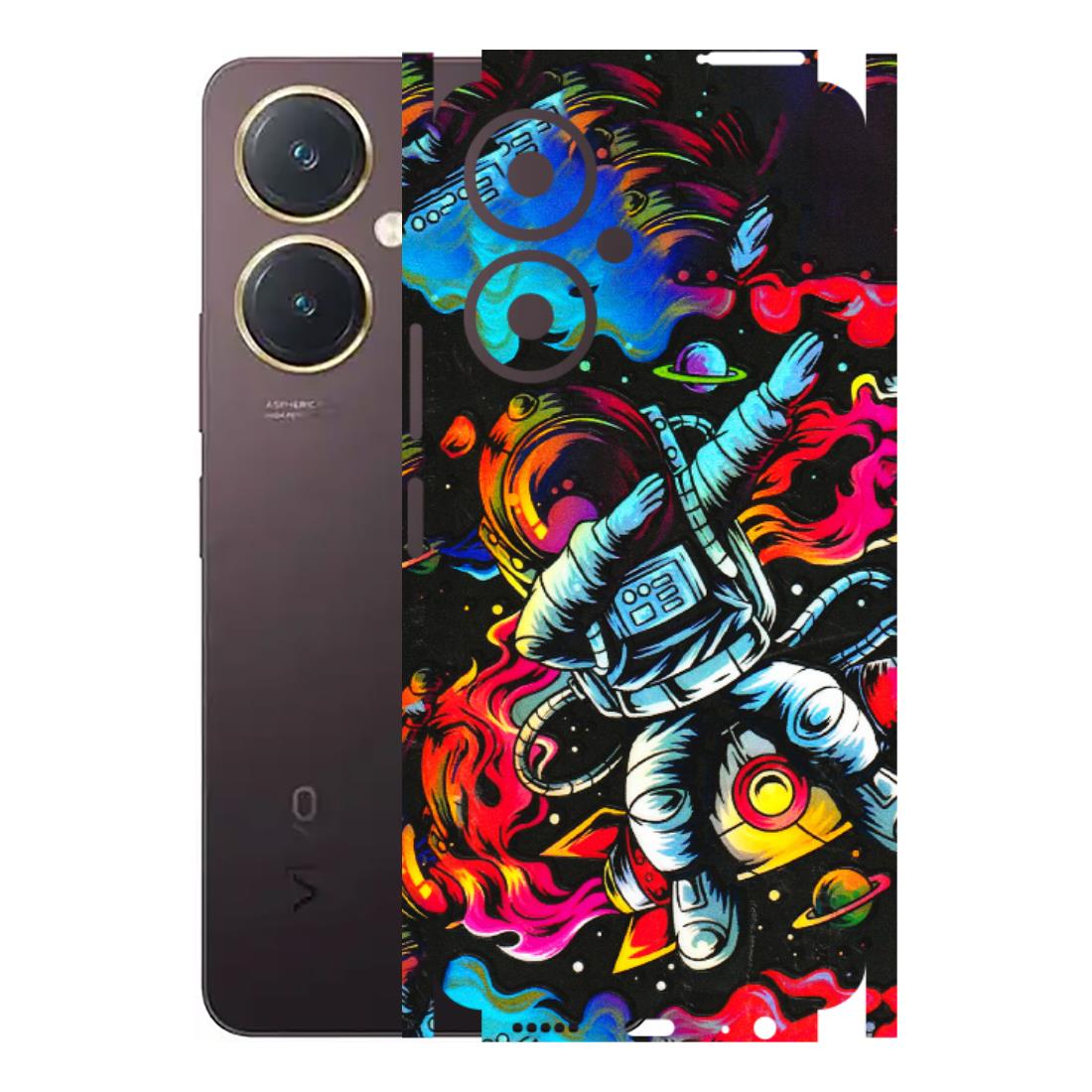 VIVO Y Series Phone Skins (All Models) - Astronaut Dope - 3D Embossed Finish (L-191) Vivo Y27 4G