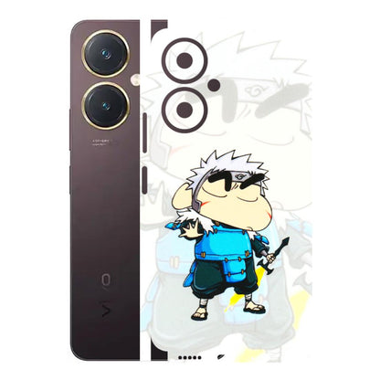 VIVO Y Series Phone Skins (All Models) - Angry Young Shinchan - 3D Embossed Finish (L-226) Vivo Y27 4G