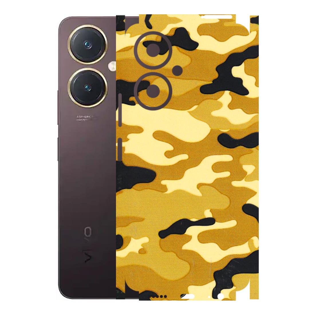 VIVO Y Series Phone Skins (All Models) - Indian Camo - 3D Embossed Finish (L-228) Vivo Y27 4G