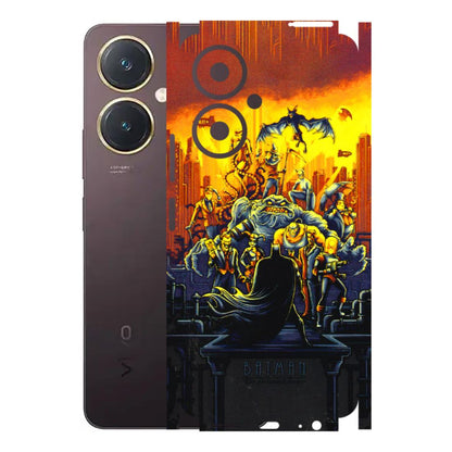 VIVO Y Series Phone Skins (All Models) - Games Doodles - 3D Embossed Finish (L-24) Vivo Y27 4G