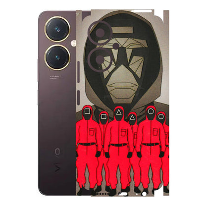 VIVO Y Series Phone Skins (All Models) - Squid Game Hero - 3D Embossed Finish (L-245) Vivo Y27 4G