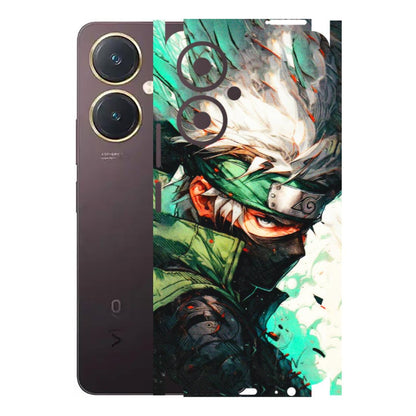 VIVO Y Series Phone Skins (All Models) - Kakashi Side Profile - 3D Embossed Finish (L-249) Vivo Y27 4G