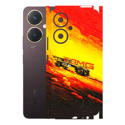 VIVO Y Series Phone Skins (All Models) - AMG Car Speed Cover - 3D Embossed Finish (L-256) Vivo Y27 4G