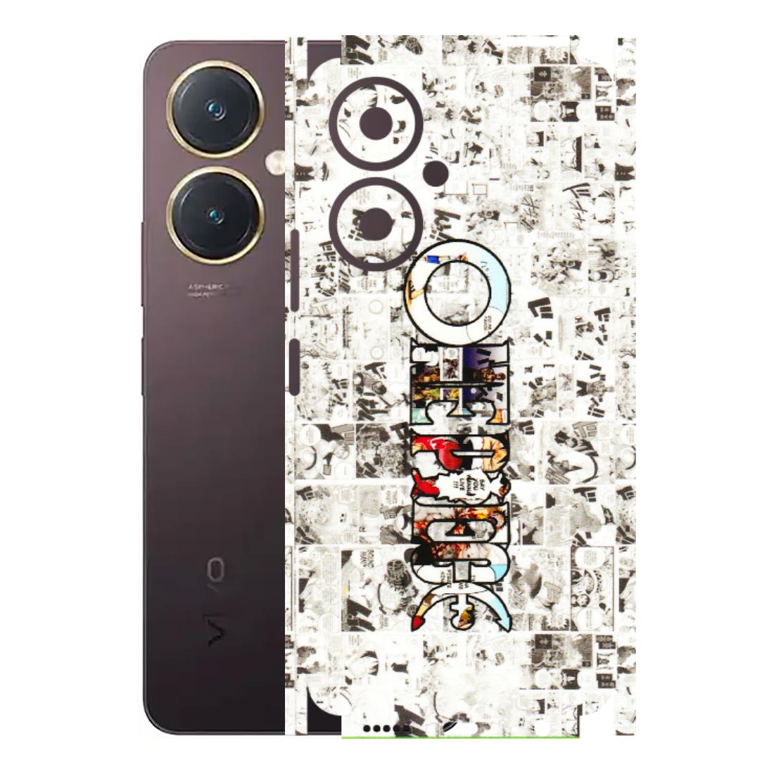 VIVO Y Series Phone Skins (All Models) - One Piece Manga - 3D Embossed Finish (L-26) Vivo Y27 4G