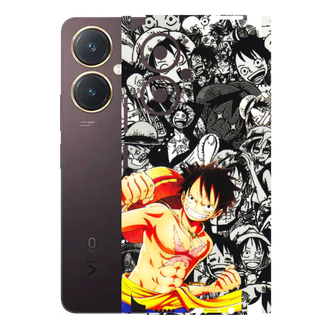 VIVO Y Series Phone Skins (All Models) - Anime Comics Games Doodles - 3D Embossed Finish (L-27) Vivo Y27 4G