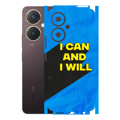 VIVO Y Series Phone Skins (All Models) - I Can And I Will - 3D Embossed Finish (L-281) Vivo Y27 4G