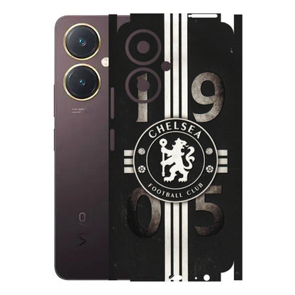VIVO Y Series Phone Skins (All Models) - Chelsea Fan Club - 3D Embossed Finish (L-36) Vivo Y27 4G