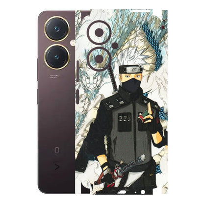 VIVO Y Series Phone Skins (All Models) - Kakashi Hatake Naruto Anime - 3D Embossed Finish (L-46) Vivo Y27 4G