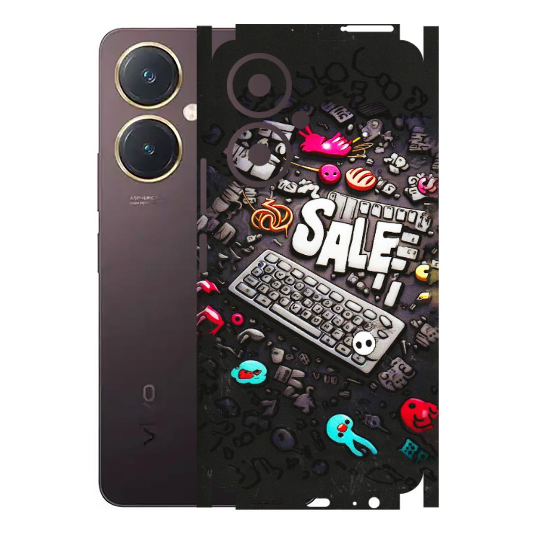 VIVO Y Series Phone Skins (All Models) - Gadgets Sale - 3D Embossed Finish (L-50) Vivo Y27 4G