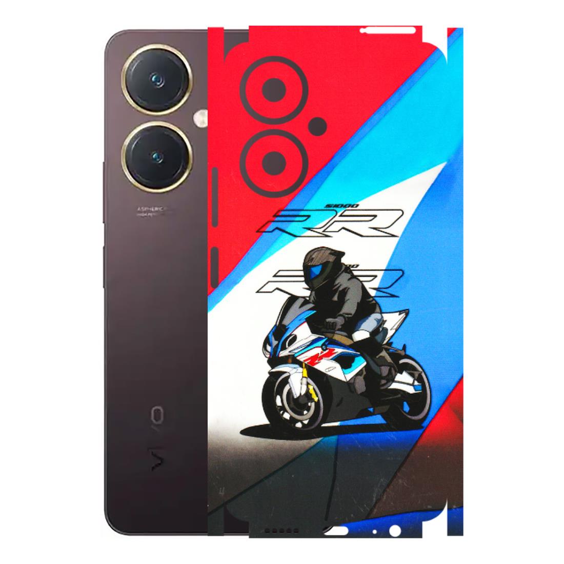 VIVO Y Series Phone Skins (All Models) - Bikers Love - 3D Embossed Finish (L-58) Vivo Y27 4G