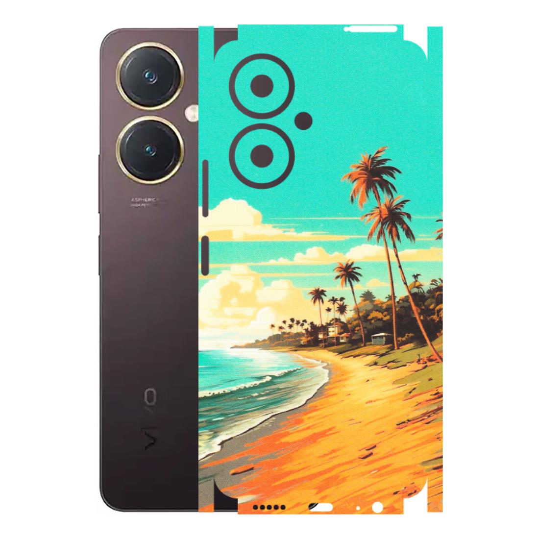 VIVO Y Series Phone Skins (All Models) - Miami Beach - Matte Finish (M-136) Vivo Y27 4G