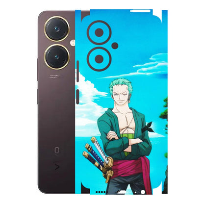 VIVO Y Series Phone Skins (All Models) - Cool Swordman Zoro Anime - Matte Finish (M-143) Vivo Y27 4G