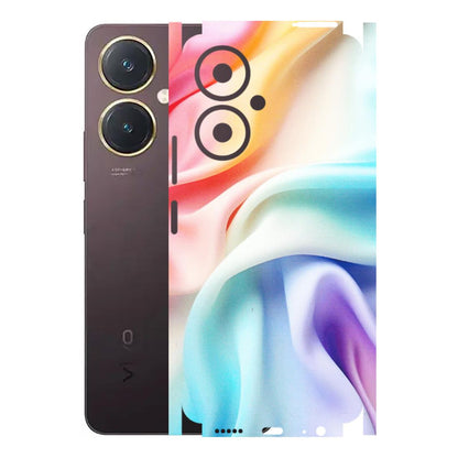 VIVO Y Series Phone Skins (All Models) - Colourful Silk Cloth - Matte Finish (M-165) Vivo Y27 4G