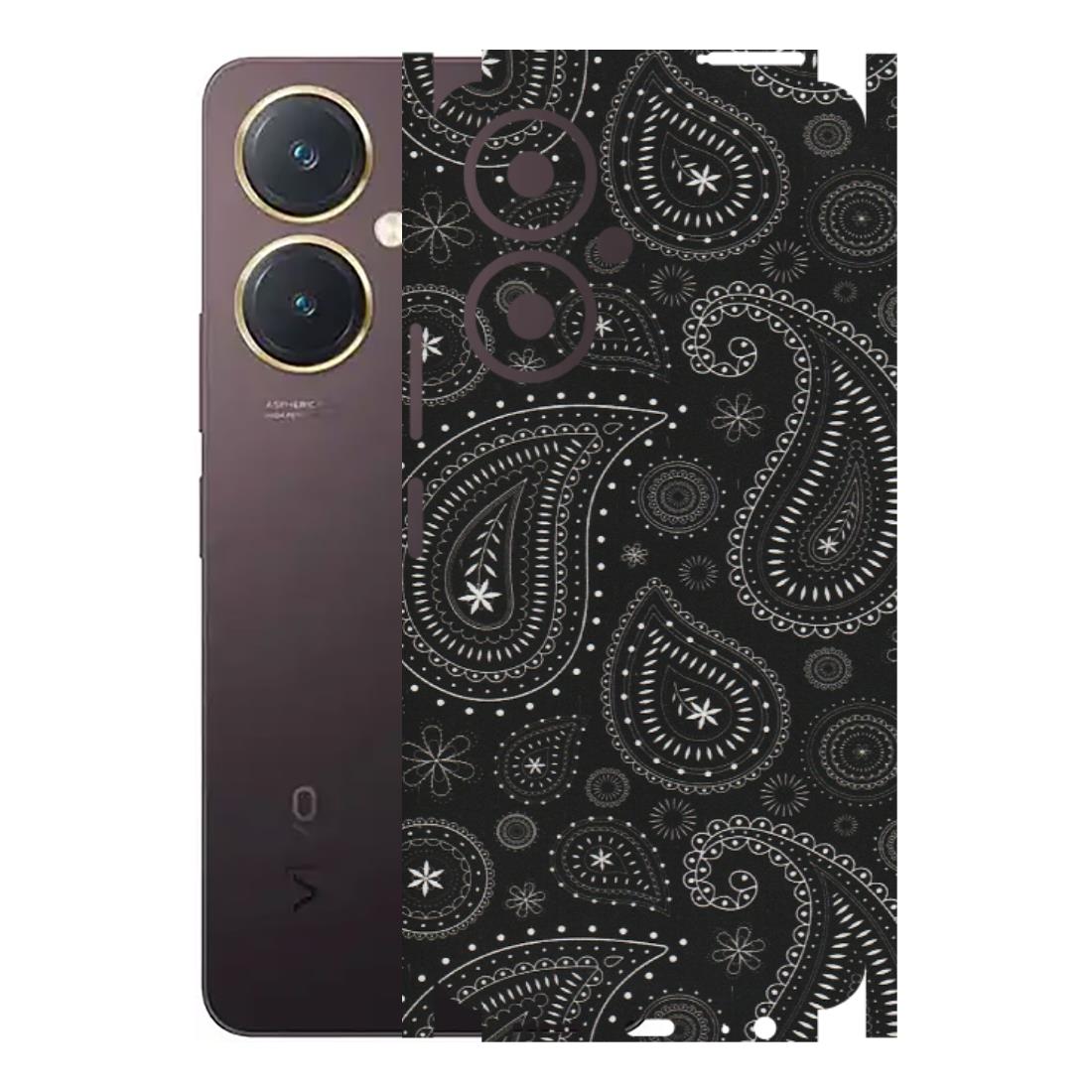 VIVO Y Series Phone Skins (All Models) - Black Sober Kerry - Matte Finish (M-37) Vivo Y27 4G