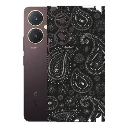 VIVO Y Series Phone Skins (All Models) - Black Sober Kerry - Matte Finish (M-37) Vivo Y27 4G