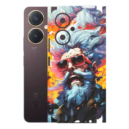 VIVO Y Series Phone Skins (All Models) - Daddy Cool Character - Matte Finish (M-43) Vivo Y27 4G