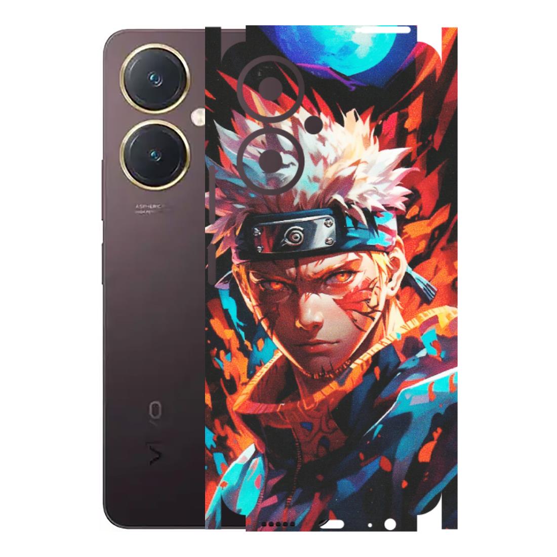 VIVO Y Series Phone Skins (All Models) - Anime Ferocious Character - Matte Finish (M-44) Vivo Y27 4G