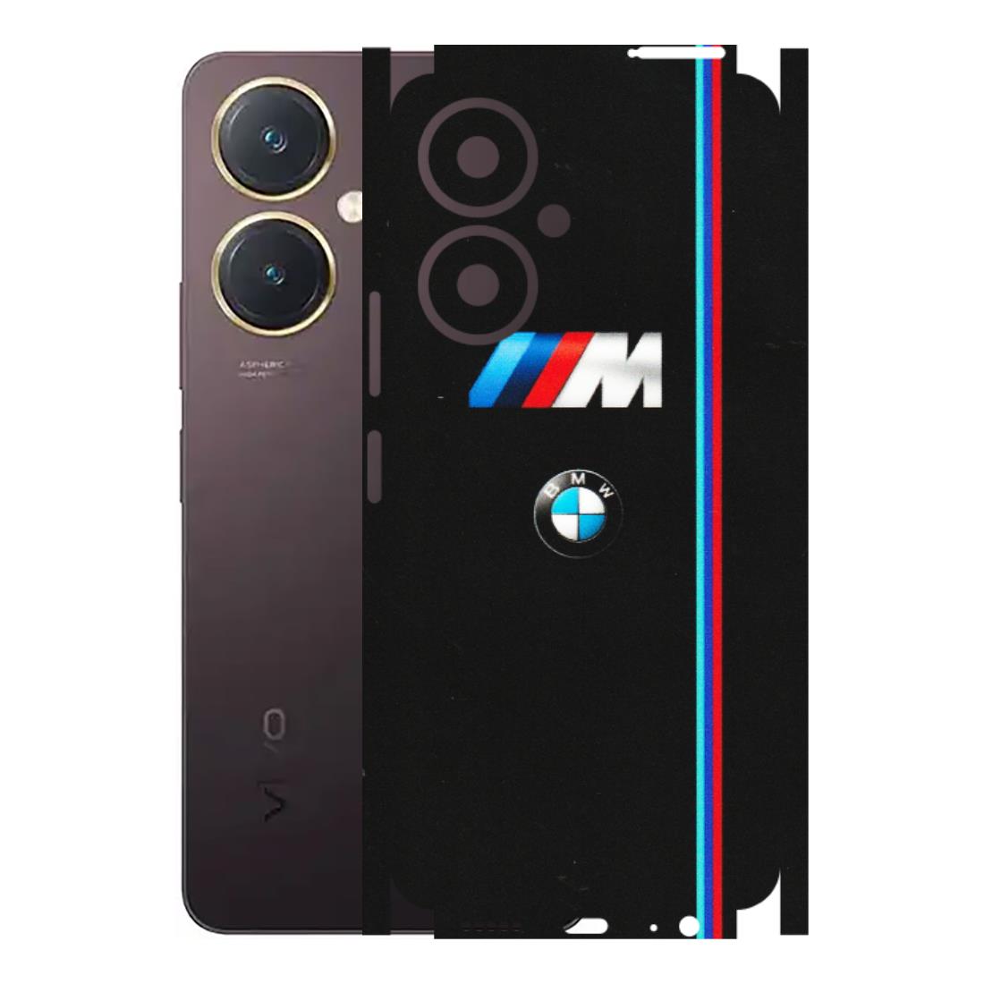 VIVO Y Series Phone Skins (All Models) - Styling With Black BMW - Matte Finish (M-74) Vivo Y27 4G