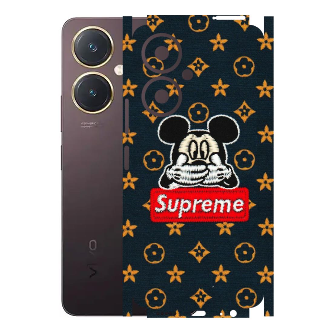 VIVO Y Series Phone Skins (All Models) - Mickey Supreme - Matte Finish (M-83) Vivo Y27 4G