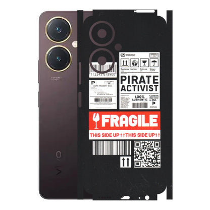 VIVO Y Series Phone Skins (All Models) - Handle With Care - Matte Finish (M-99) Vivo Y27 4G