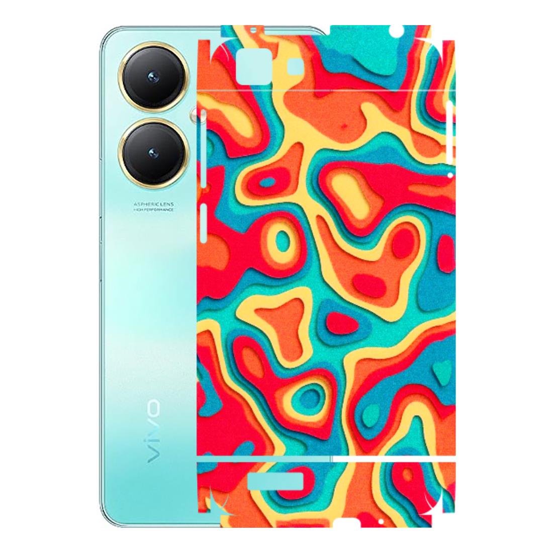 VIVO Y Series Phone Skins (All Models) - Abstract Swirl - 3D Embossed Finish (L-150) Vivo Y27