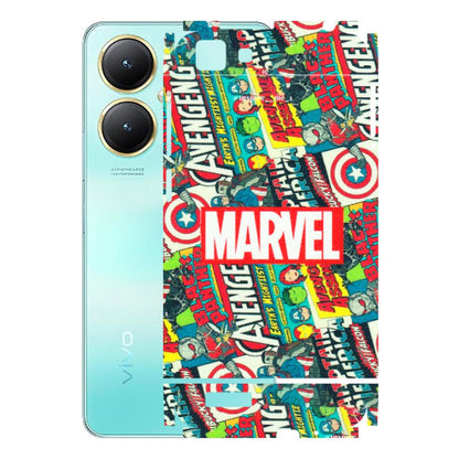 VIVO Y Series Phone Skins (All Models) - Marvel Comic Lover - Matte Finish (M-30) Vivo Y27