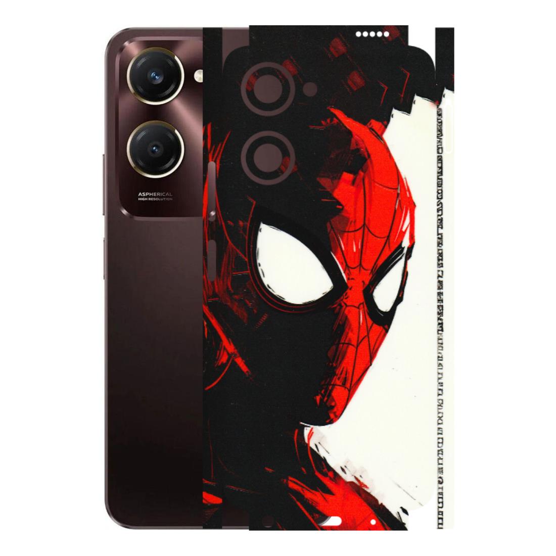 VIVO Y Series Phone Skins (All Models) - Spiderman Killer Face - 3D Embossed Finish (L-17) Vivo Y28S (5G)