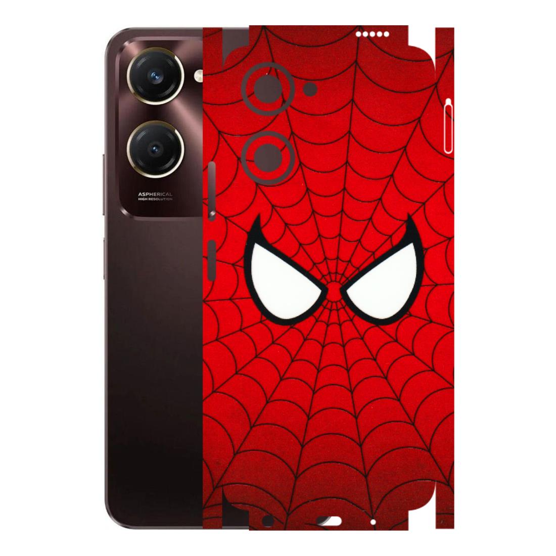 VIVO Y Series Phone Skins (All Models) - Spidey Eyes - 3D Embossed Finish (L-257) Vivo Y28S (5G)