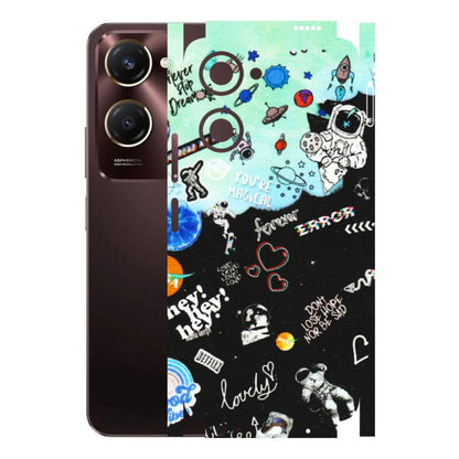 VIVO Y Series Phone Skins (All Models) - Living In A Space Dream - Matte Finish (M-46) Vivo Y28S (5G)