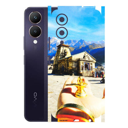 VIVO Y Series Phone Skins (All Models) - Beauty of Kedarnath - 3D Embossed Finish (L-108) Vivo Y28 5G