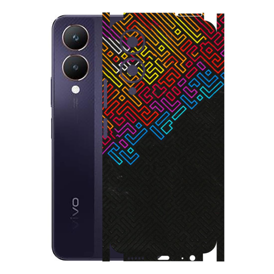VIVO Y Series Phone Skins (All Models) - Dotme Pattern Art - 3D Embossed Finish (L-121) Vivo Y28 5G