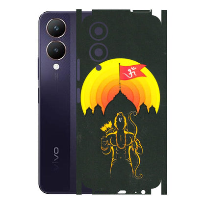 VIVO Y Series Phone Skins (All Models) - Lord Ram - 3D Embossed Finish (L-132) Vivo Y28 5G