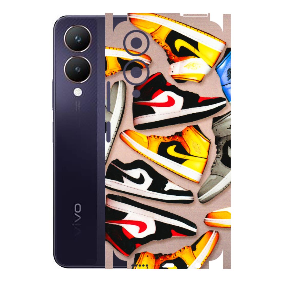VIVO Y Series Phone Skins (All Models) - Sneaker Lover - 3D Embossed Finish (L-135) Vivo Y28 5G