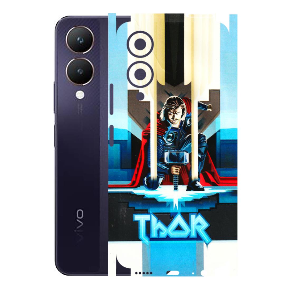 VIVO Y Series Phone Skins (All Models) - Thor - 3D Embossed Finish (L-137) Vivo Y28 5G