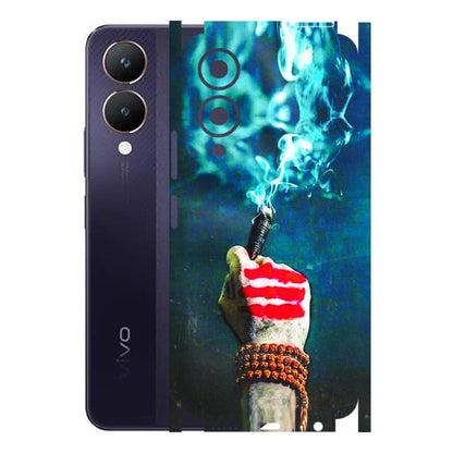 VIVO Y Series Phone Skins (All Models) - Mahadev Bhakt - 3D Embossed Finish (L-146) Vivo Y28 5G