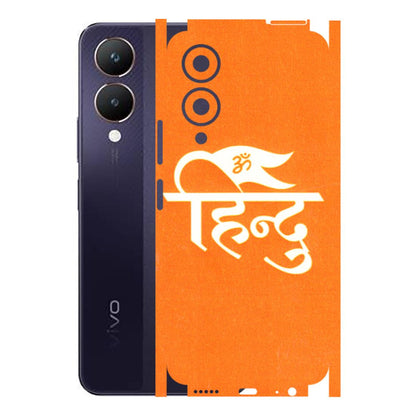 VIVO Y Series Phone Skins (All Models) - Hindu Kesari - 3D Embossed Finish (L-154) Vivo Y28 5G
