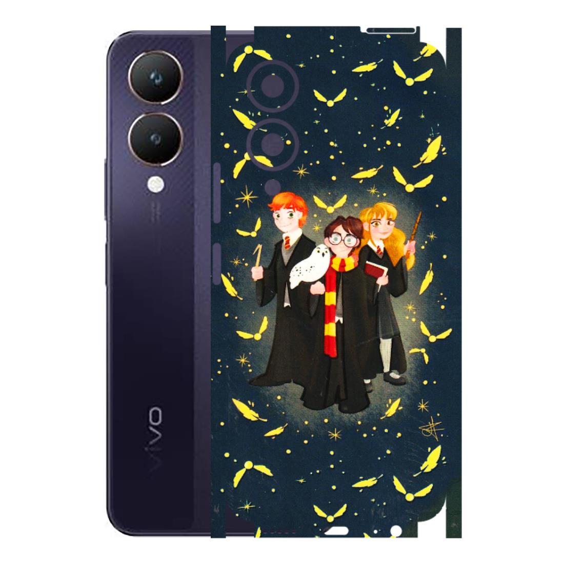 VIVO Y Series Phone Skins (All Models) - Harry Potter - 3D Embossed Finish (L-183) Vivo Y28 5G