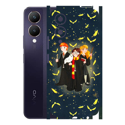 VIVO Y Series Phone Skins (All Models) - Harry Potter - 3D Embossed Finish (L-183) Vivo Y28 5G