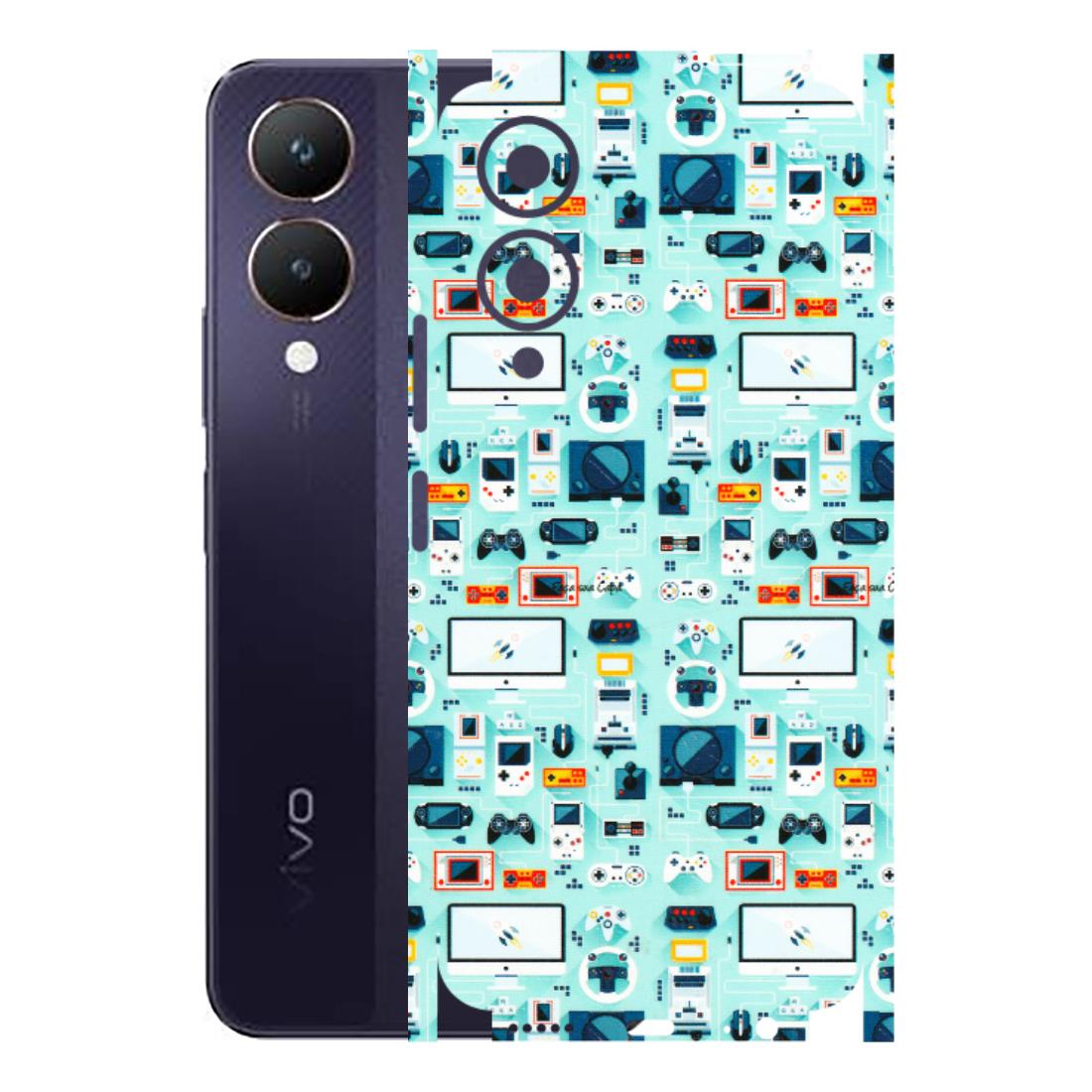 VIVO Y Series Phone Skins (All Models) - Gadgets Doodle - 3D Embossed Finish (L-184) Vivo Y28 5G