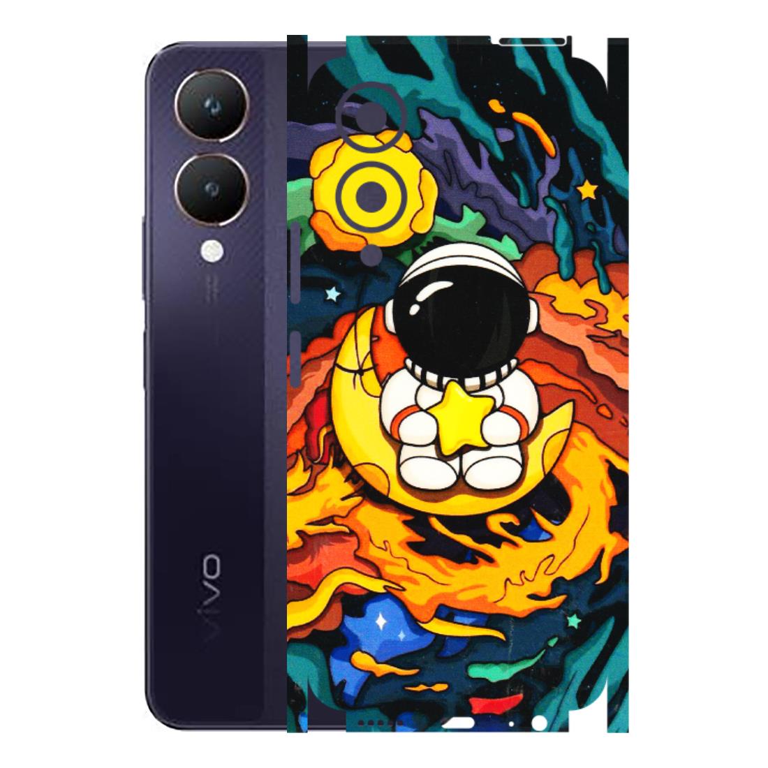 VIVO Y Series Phone Skins (All Models) - Baby Astronaut - 3D Embossed Finish (L-197) Vivo Y28 5G