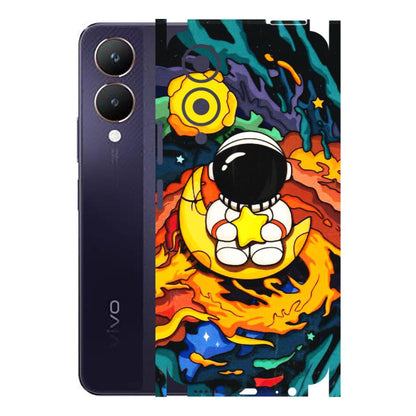 VIVO Y Series Phone Skins (All Models) - Baby Astronaut - 3D Embossed Finish (L-197) Vivo Y28 5G